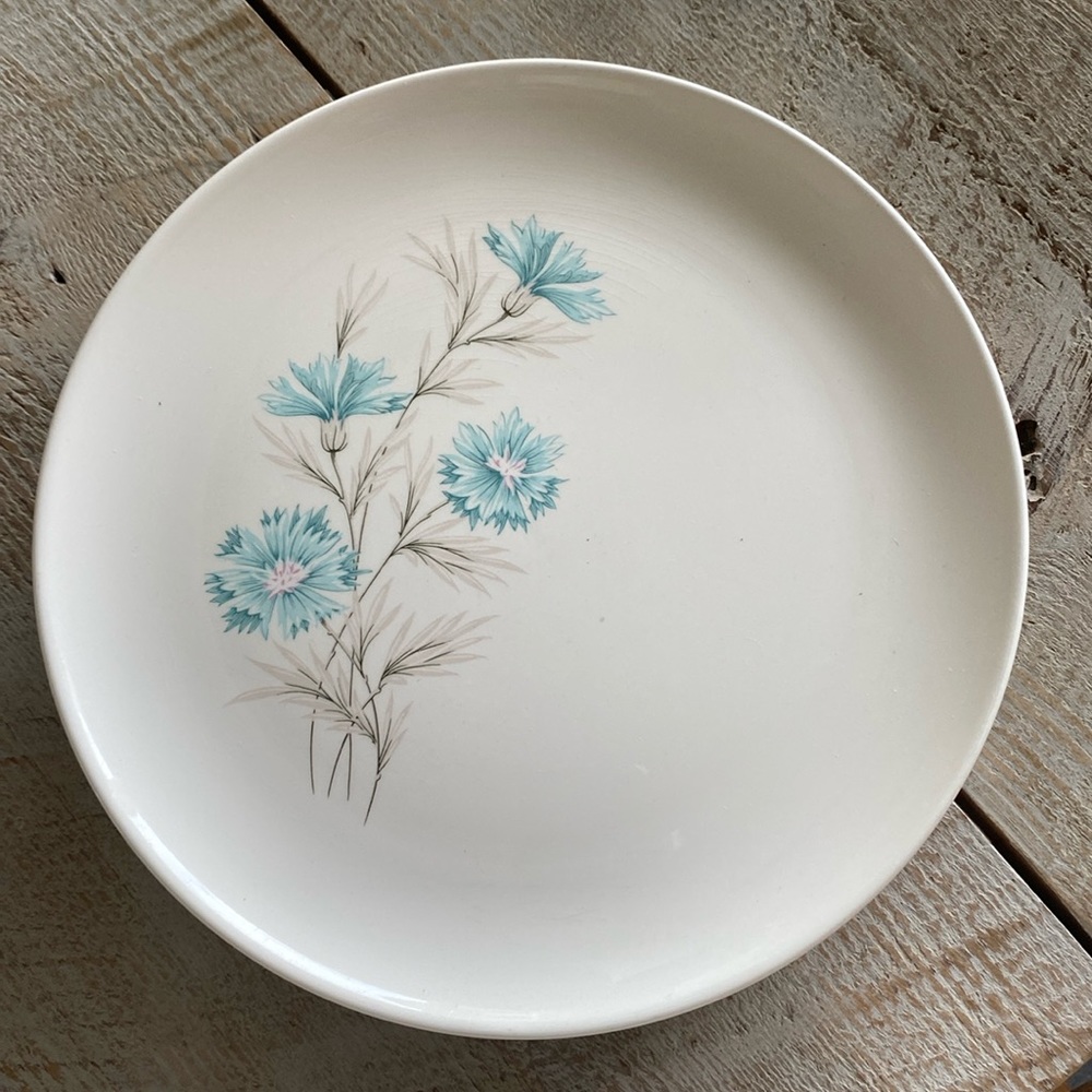 Vintage Taylor, Smith & Taylor Boutonnière Ceramic Dinner Plate